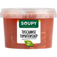 Soupy Tomatensoep toscaans Foto van Soupy Tomatensoep toscaans