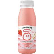 Foto van Innocent Creamy smoothie strawberry swirl