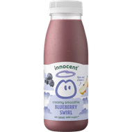 Foto van Innocent Creamy smoothie blueberry swirl