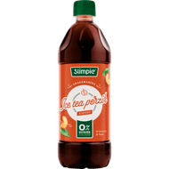 Foto van Slimpie Limonadesiroop ice tea peach 0%
