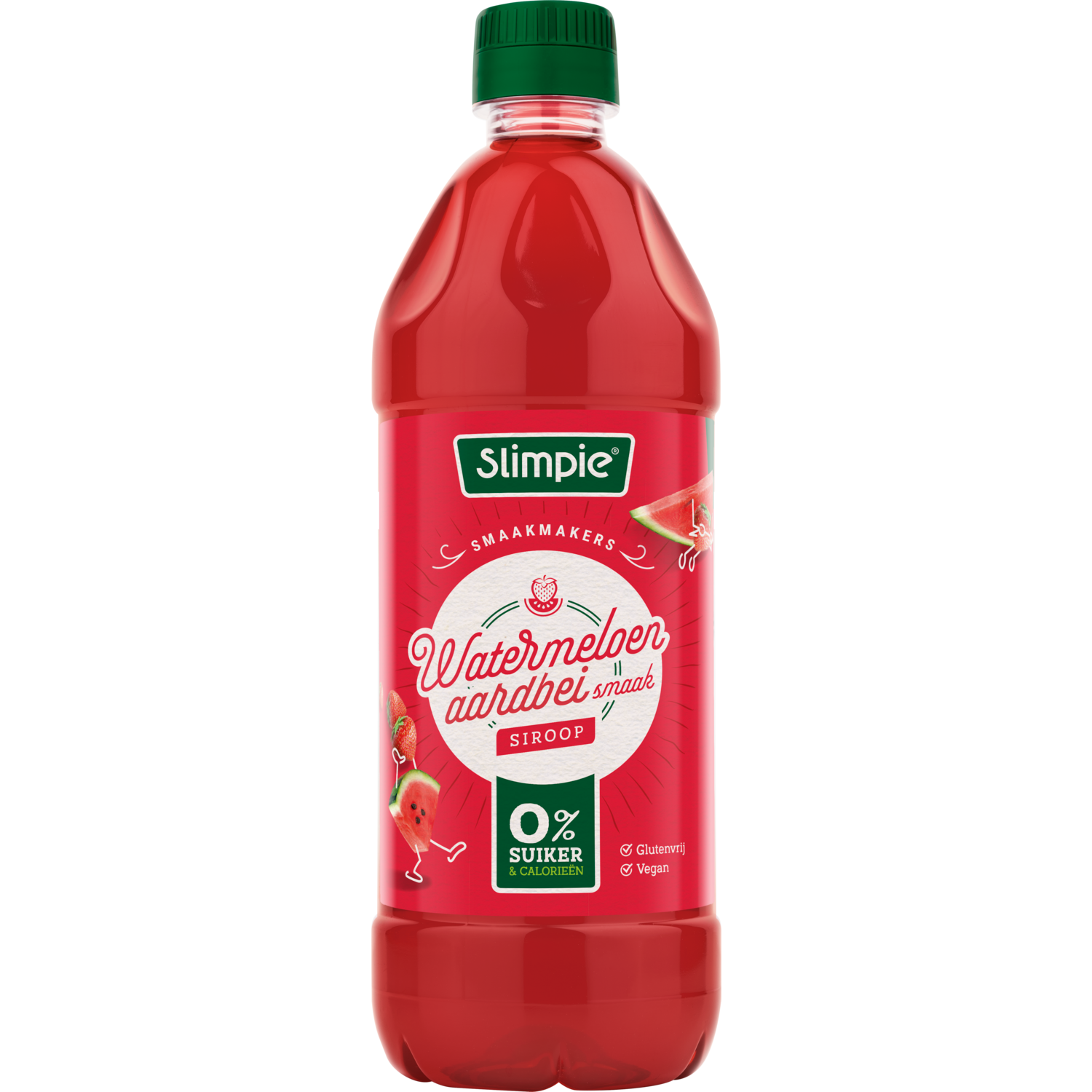 Slimpie Limonadesiroop watermeloen 0%