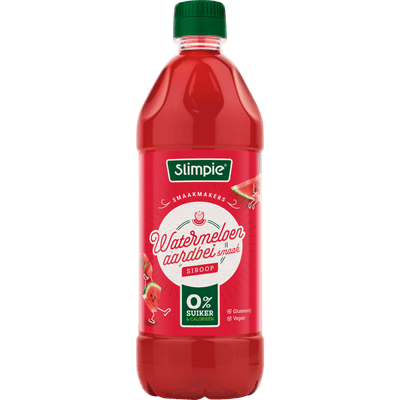 Slimpie Limonadesiroop watermeloen 0%
