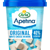 Foto van Apetina Witte kaasblokjes light