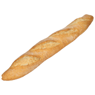 Foto van Vers afbak stokbrood rustiek wit