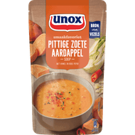 Unox Smaakfavoriet pittige zoete aardappel Foto van Unox Smaakfavoriet pittige zoete aardappel