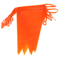 Foto van Vlaggenlijn oranje 10 meter