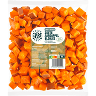Foto van Fresh & easy Ovengroente zoete aardappelblokjes