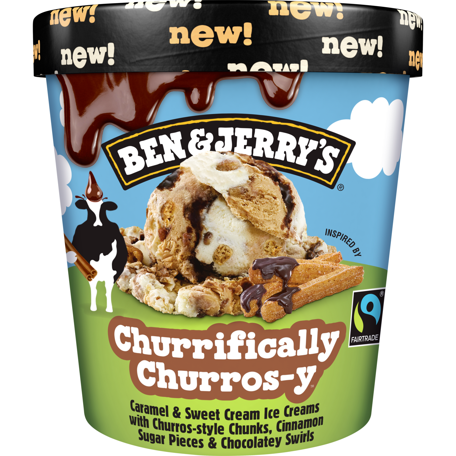 Ben & Jerry's Churrifically churros-y