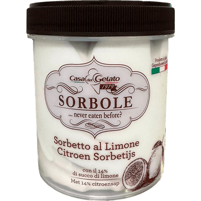 CASA DEL GELATO Sorbetijs citroen