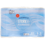 Foto van 1 de Beste Keukenpapier 3 rollen 3 laags