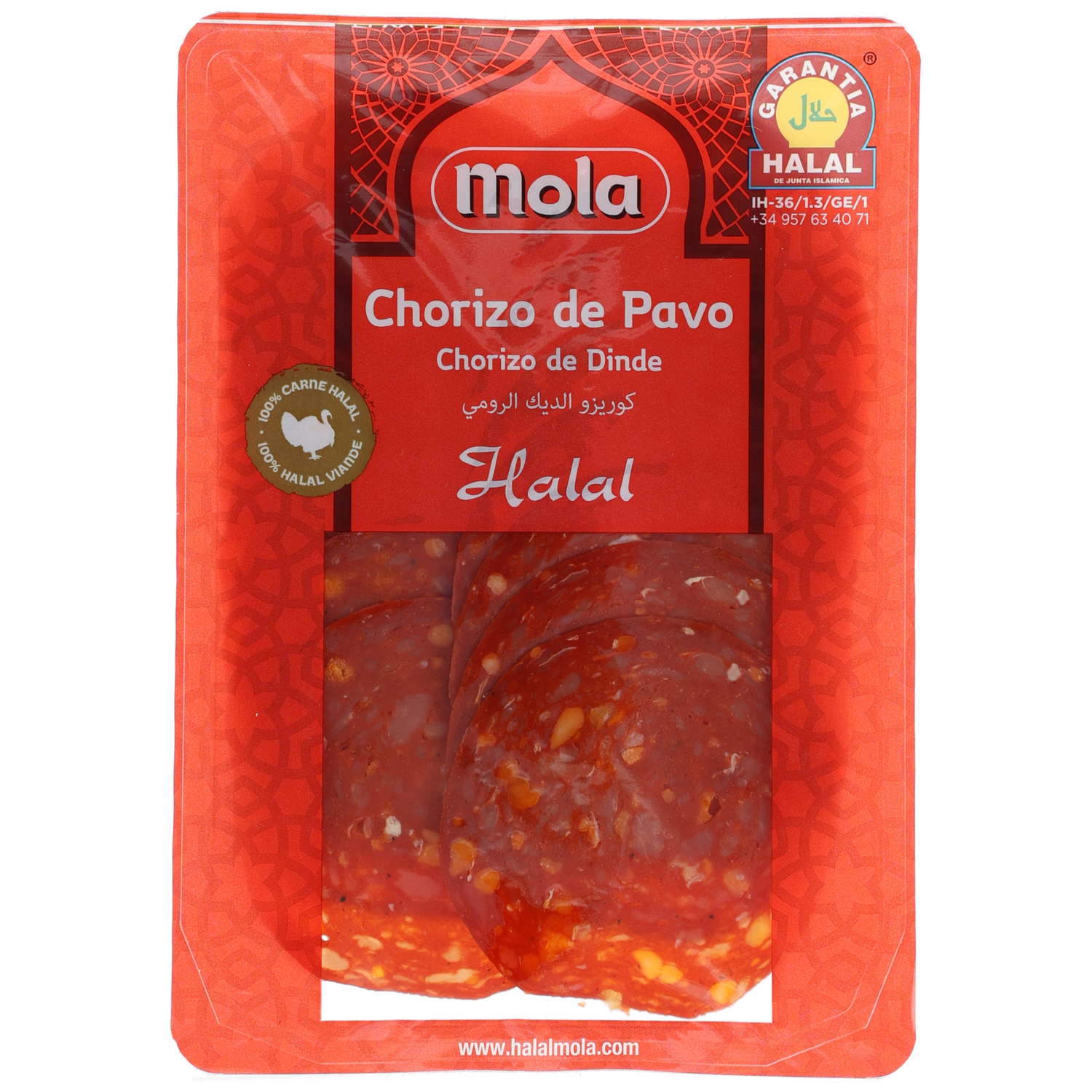 Kalkoen chorizo