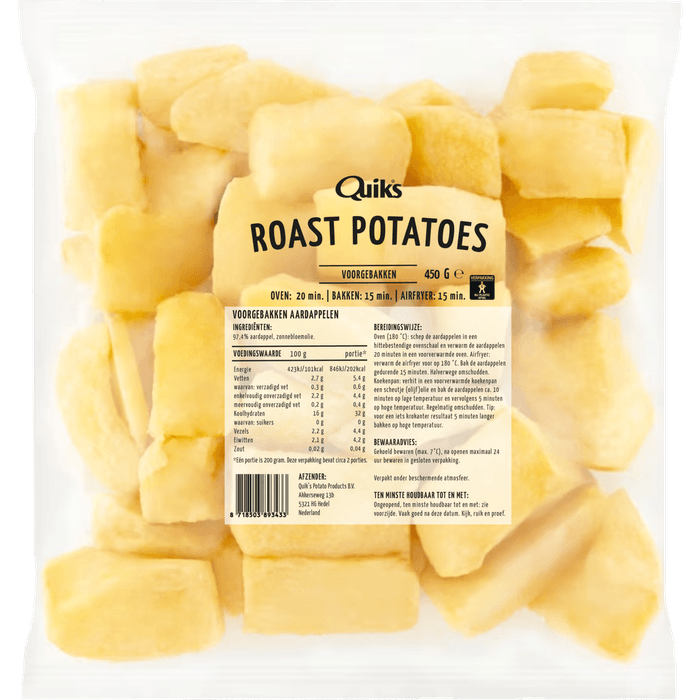 Quiks Roast potatoes