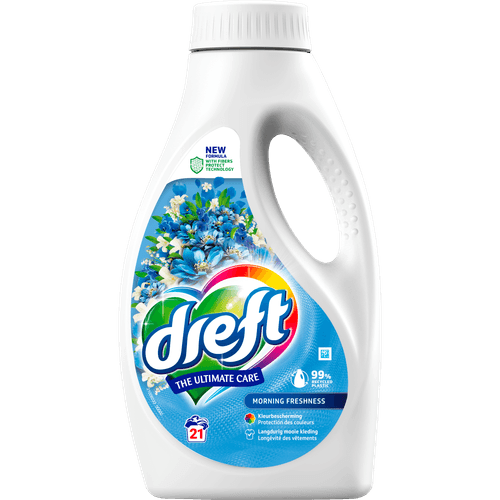 Dreft Vloeibaar Wasmiddel - Morning Freshness - 21 wasbeurten (945ml)