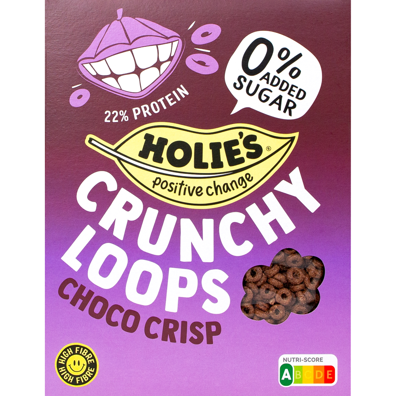 Holie's Crunchy loops choco crisp