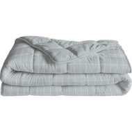 Bedrukt zomerdeken 140x200cm met kussensloop ass. Foto van Bedrukt zomerdeken 140x200cm met kussensloop ass.