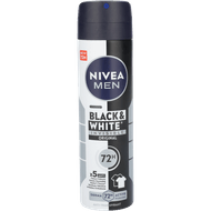 Foto van Nivea Deospray men invisible black & white