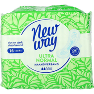 Foto van New Way Maandverband ultra normaal