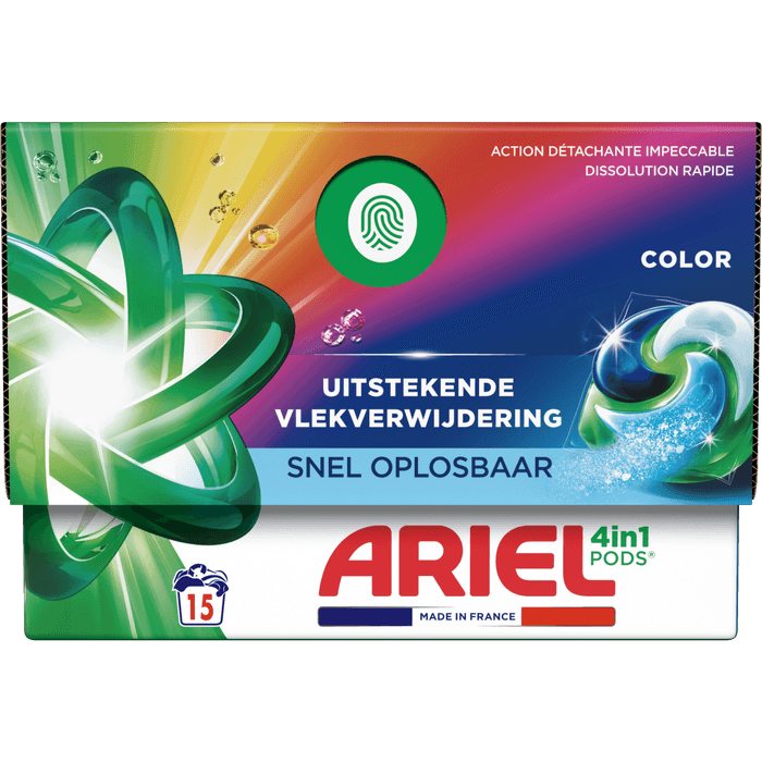 Ariel All-in-1 pods color