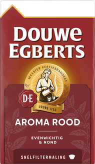 Douwe Egberts Aroma Rood filterkoffie Foto van Douwe Egberts Aroma Rood filterkoffie