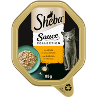 Foto van Sheba Kattenvoer mini filets in saus kalkoen