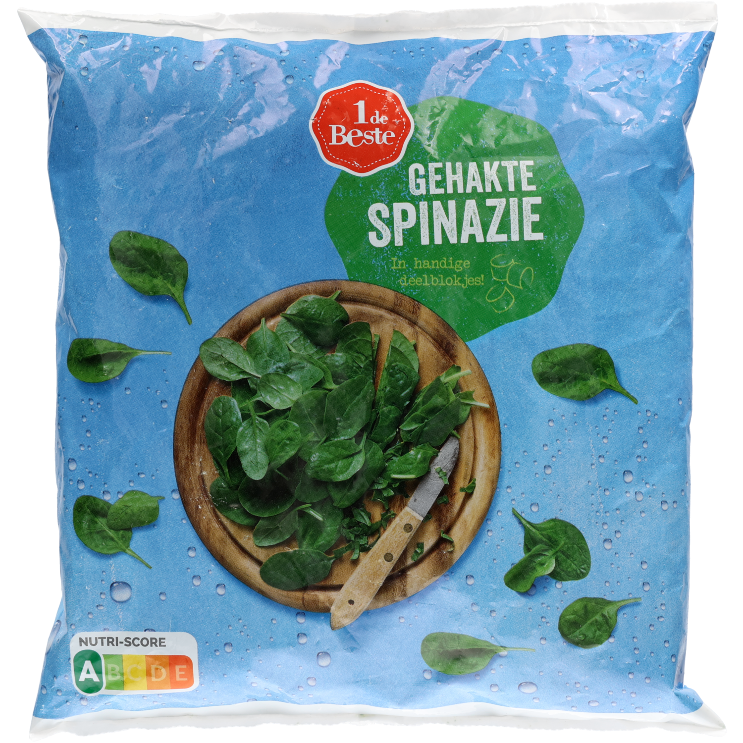1 de Beste Spinazie gehakt deelblokjes