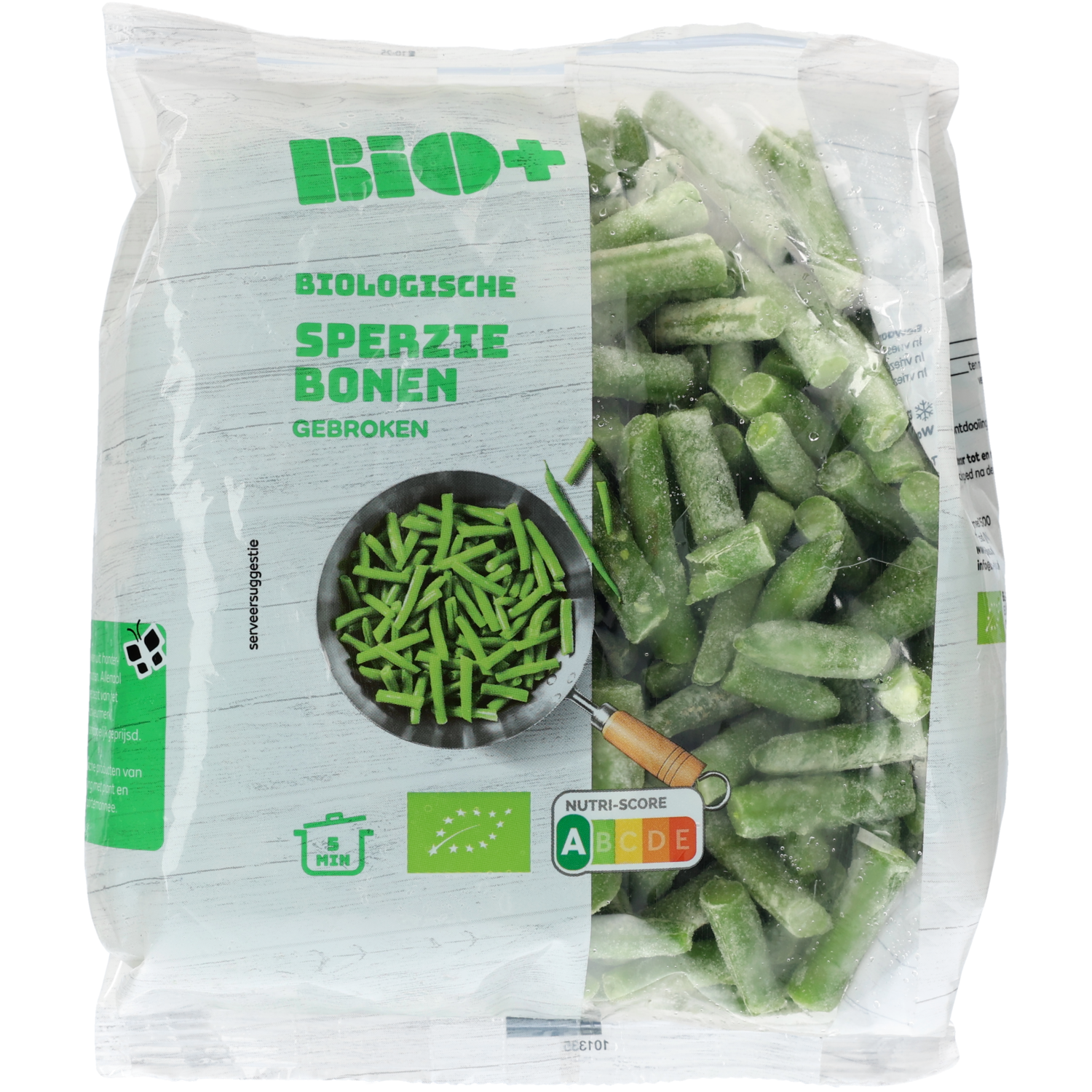 Bio+ Sperziebonen gebroken