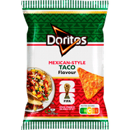 Foto van Doritos Tortilla chips mexican style taco