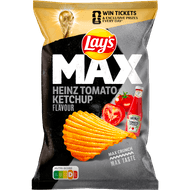 Foto van Lay's Ribbelchips max heinz tomato ketchup