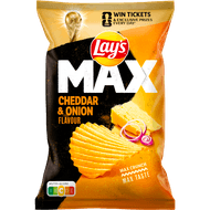 Foto van Lay's Chips max cheddar onion