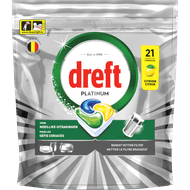 Foto van Dreft Vaatwastabletten platinum lemon 21st