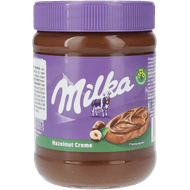 Milka Hazelnoot pasta Foto van Milka Hazelnoot pasta