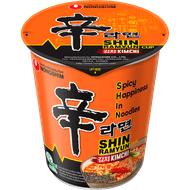 Foto van NongShim Instant noodles kimchi