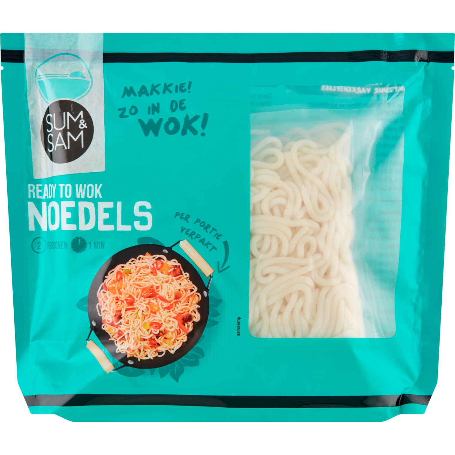 Sum & Sam Woknoedels ready to wok