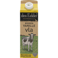 Foto van Den Eelder Boeren vla vanille