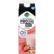 Melkan Drinkyoghurt proteine aarbei Foto van Melkan Drinkyoghurt proteine aarbei