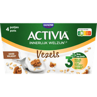 Foto van Activia Yoghurt haver walnoot 4st