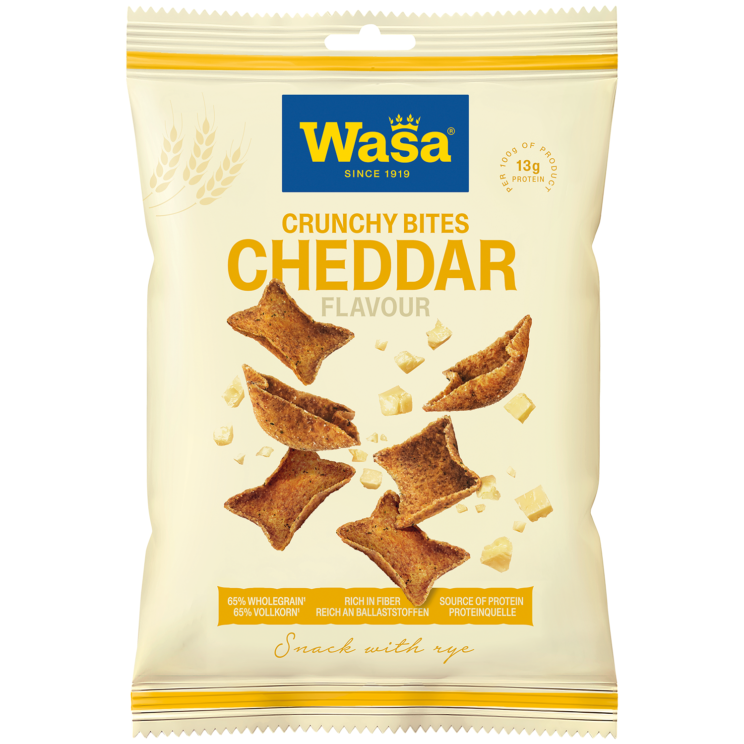 Wasa Crunchy bites cheddar