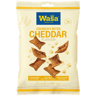 Foto van Wasa Crunchy bites cheddar