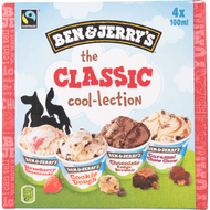 Ben & Jerry's Classic cool-lection 4 stuks Foto van Ben & Jerry's Classic cool-lection 4 stuks