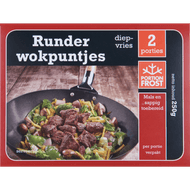 Foto van Portion Frost Runderwokpuntjes