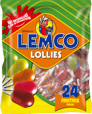 Lemco Fruit lollies 24 stuks Foto van Lemco Fruit lollies 24 stuks