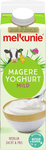 Melkunie Magere yoghurt mild Foto van Melkunie Magere yoghurt mild