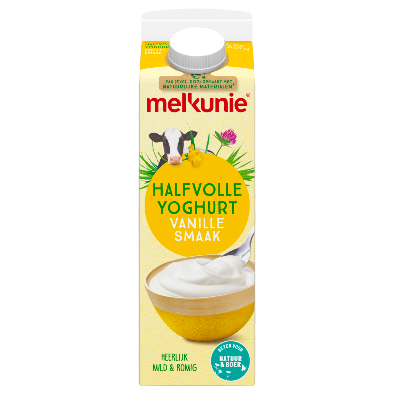 Melkunie Halfvolle vanille yoghurt