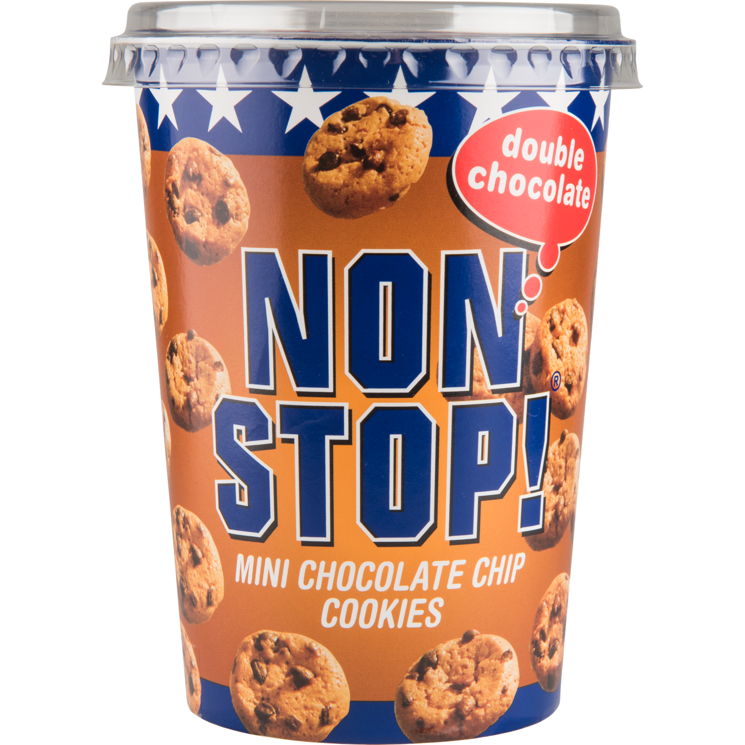 Non Stop! Mini double chocolate cookies