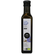 Raw Organic Food Lijnzaadolie Foto van Raw Organic Food Lijnzaadolie