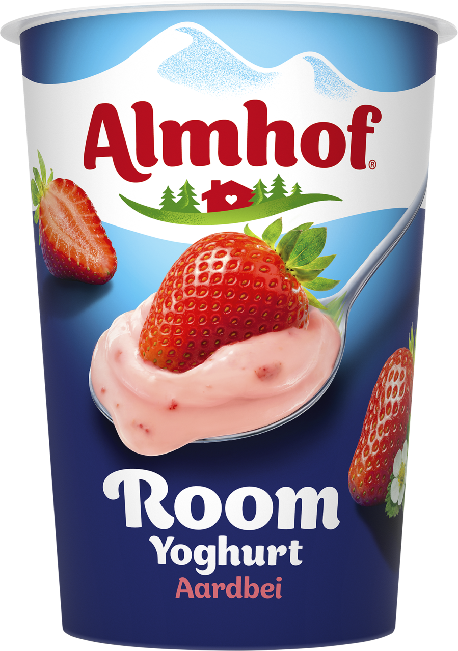 Almhof Roomyoghurt aardbei