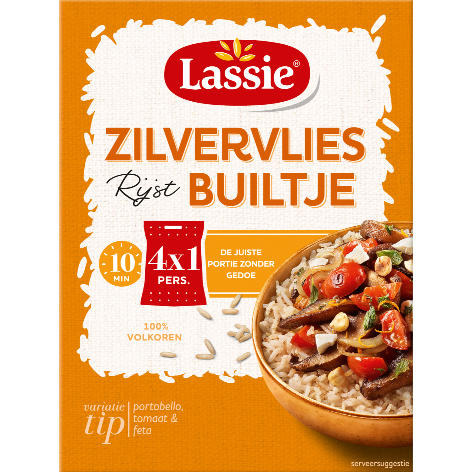 Lassie Zilvervliesrijst builtjes