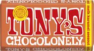 Foto van Tony's Chocolonely melk karamel zeezout