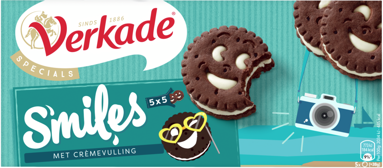 Verkade Smilies 5 x 5