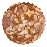 Speculaas gevulde koek met amandelspijs Foto van Speculaas gevulde koek met amandelspijs